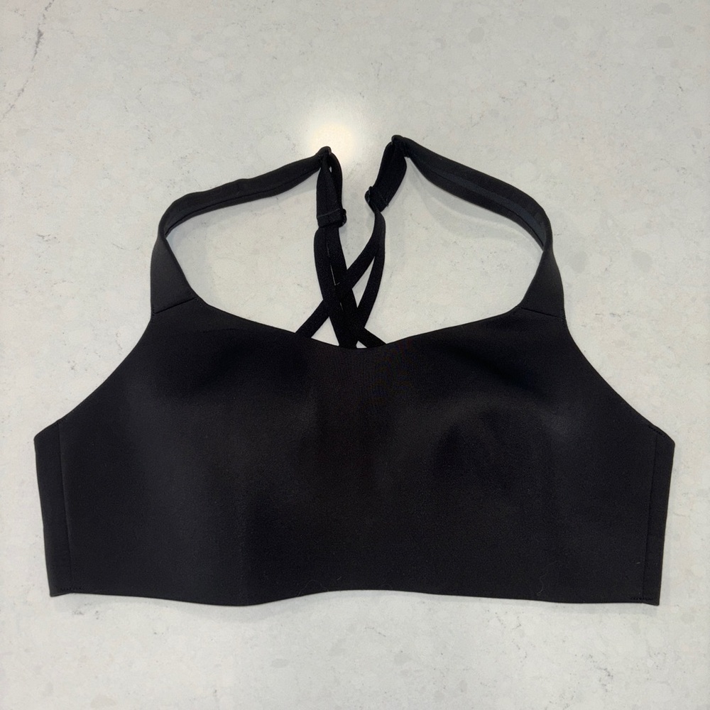 Black Crisscross Back Bralette